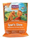 Halo Spot's Stew Natural Dry Dog Food, Puppy, Wholesome Chicken Recipe, 18-Pound Bag