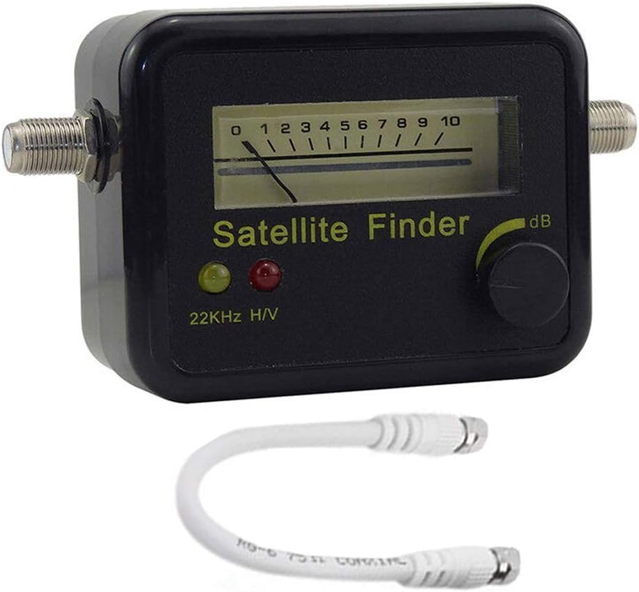 Satellite Signal Antenna FTA HD Monitors Signal Strength Meter Finder Best