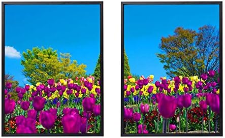 50x70cm X2枚 ライト高級 クリスタル磁器の装飾画 黒アルミ合金フレーム チューリップ花パンジー空花壇公園春 アートパネル 壁掛け絵画 インテリアアート 現代 壁飾り 部屋飾り 壁ポスター 絵画 玄関 おしゃれ モダン 壁掛け 50x70cm X2枚 ライト高級 クリスタル磁器の装飾画 黒アルミ合金フレーム チューリップ花パンジー空花壇公園春 アートパネル 壁掛け絵画 インテリアアート 現代 壁飾り 部屋飾り 壁ポスター 絵画 玄関 おしゃれ モダン 壁掛け