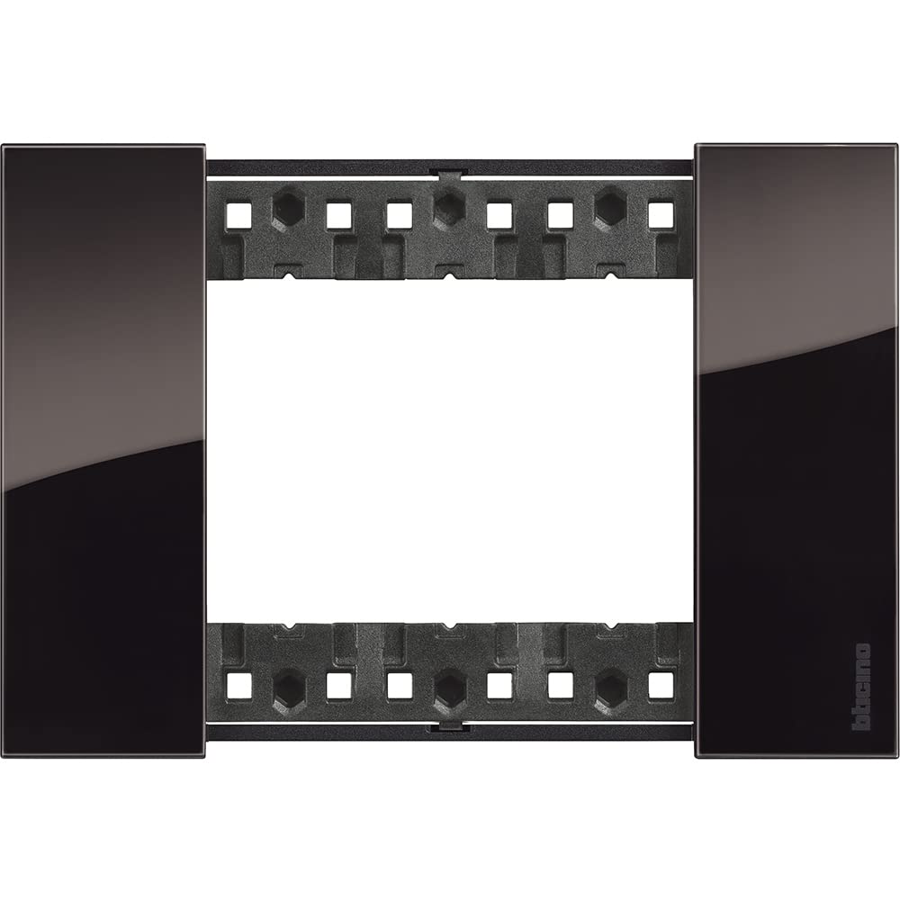 Bticino KA4803DG Living Now Plaque 3 Modules Night 124 x 50 x 10 cm