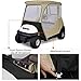 RVMasking 800D Fairway 4-Sided 2-Person Golf Cart Enclosure Custom Fit Club Car Precedent 2000-2019, Seat Cover Include