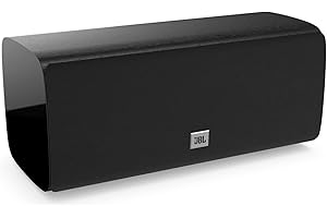 JBL Studio 625C, Dark Wood - 2.5-Way Center Channel Loudspeaker with Dual 5.25” PolyPlas Cone Woofers & 2414H-1 Compression D