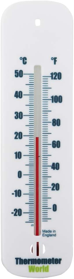 Thermometer World Accurate Indoor Outdoor Room Thermometer Blue