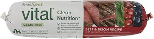 Deli Fresh Pet Food 518040 Vital Bison/Beef Roll For Pets, 1-Pound