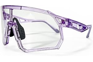 Wynthorix VeilGlam Clear Pickleball Glasses for Women, Protective Eyewear UV Protection Safety Goggles