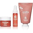 Rosebud Woman Ritual Travel Kit, Limited Edition - 3pcs Set Includes Honor Balm, Soothe Calming Cream & Arouse Stimulating Serum - Intimate & Body Self-Care