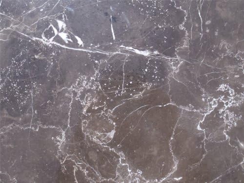 12 X 12 X 3/8 Inch Eurique Marble Portiro Brown Tiles (4 X 4 Inch Sample)