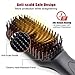 Dallfoll Hair Straightener Brush, 2-in-1 Ionic Enhanced Straightening Brush with Anti-Scald Feature, 30s Fast Ceramic Heating, 12 Heat Levels, Auto-Off Function, Portable Straightening Comb for Homethumb 4