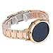 Xuexy 16mm Motorola Moto 360 42mm 2nd Gen Stainless Steel Watch Band Strap Replacement Bracelet (Moto 360 2nd Gen 42mm Women's 2015), Rose Gold
