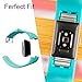 Compatible Fitbit Charge 2 Bands-Budesi Adjustable Replacement Band Wristbands Strap Compatible for Fitbit Charge 2 Replacement -10 Pack Small