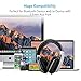 Bluetooth Headphones ARCHEER AH07 Wireless Headphone Foldable Over Ear Headphones with Microphone, AptX Stereo Sound Headset for Travel Work TV Computer Smartphones