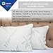 Handua King Size Pillow | Shredded Memory Foam Pillow | Back, Stomach, Side Sleeper | Adjustable Bed Pillow for Sleeping | Hotel Down Alternative with Hypoallergenic Cooling Bamboo Pillow Cover