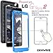 COVRWARE Aegis Series case for LG Stylo 2 (2016) / Stylo 2 Plus/Stylo 2 V with Built-in Screen Protector Heavy Duty Full-Body Rugged Holster Armor Cover Belt Swivel Clip Kickstand, Blue