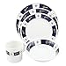 Norestar Melamine Galleyware Boat Dish Set (20-Piece)