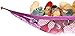 Kidde Time Stuffed Animal Hammock – Toy Hammock – Stuffed Animal Net to Hang on Bedroom Wall – Teddy Bear Hanging Net – Stuffie Storage (Pink)