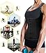 Gotoly Curves Shapers Adjustable Straps Body Shaper Waist Cincher Tank Top (Medium, Black(Zip & Hook))