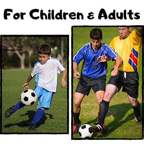 CybGene Soccer Shin Guards for Kids Adults Soccer Gear for Boys Youths Protective Equipment Adjustable Straps with Ankle Sleeves Protectors Green S - Thumbnail 4