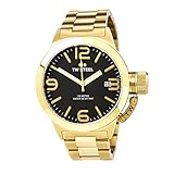 TW Steel Men's CE1030 CEO Canteen Black Leather Chronograph Dial Watch