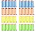 200 Foam Darts Refill Bullet Pack for Nerf N-Strike Elite Series Blasters (100 Suction Darts + 100 Tip Darts)