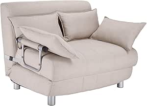 Sofá cama de 2 plazas con cama de una plaza y media, estructura de