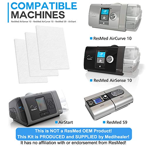 Medihealer CPAP Hypoallergenic Filters ResMed Premium Disposable