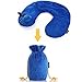 YUEMIDAMY Travel Pillow Luxuriously Soft Inflatable Neck Pillow