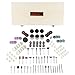 Stalwart 228 Piece Rotary Tool Accessories Kit in Wooden Case