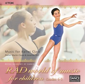 ロイヤル アカデミー オブ ダンス バレエ レッスン曲集 Rad World Of Music For Children Grades4 5 Amazon Com Music