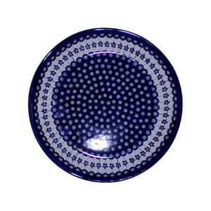 Original Bunzlauer Dinner Plate/Pizza Plate/Cake Plate, Diameter 33 cm – decor 166 a