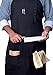 Utopia Kitchen Adjustable Bib Apron with 3 Pockets - Commercial Restaurant and Home Kitchen Apron - Adjustable Neck Strap - Extra Long Ties, Black