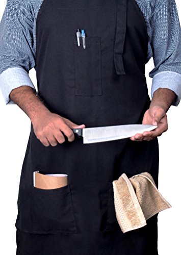 2 Utopia+Kitchen+Adjustable+Apron+Pockets