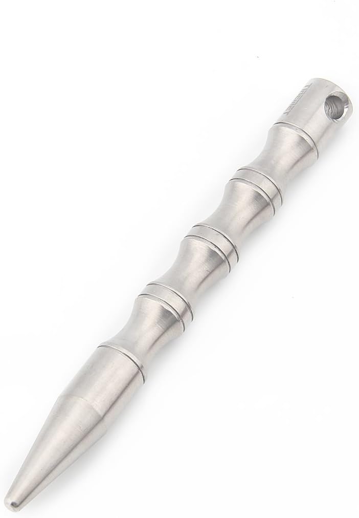 Tiremet Titanium Stinger Self Defense Keychain Keyring Kubotan Kubaton Pocket Stick