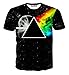 FaPlus Men's Fashion Cosmic Objects 3D Print Spots T-Shirts