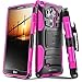 Evocel Generation Series Phone Case Compatible with G Vista 2 (2015 Release) with HD Screen Protector and Belt Clip Holster, Pink