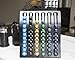 Insight Metal Nespresso Coffee Pod Rack - Display Holder for up to 60 Capsules - Perfect for Home or Office
