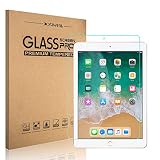 DONWELL Compatible for iPad 9.7/iPad 5 6 Screen Protector Bubble Free Anti Scratch Tempered Glass Protective Cover Compatible with iPad 5th 6th Generation/iPad Pro 9.7 Model A1823 A1822 (1 Pack)