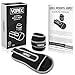 VOPEX Adjustable Ankle/Wrist Weights Set for Women, Men and Kids - Comfortable for Fitness Athletic Exercise, Walking, Jogging, Running, Aerobics, Gymnastics (5lbs Each)