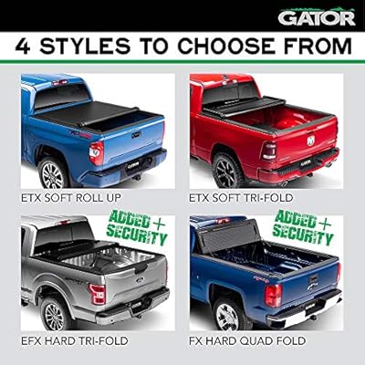 Amazon Com Gator Etx Soft Roll Up Truck Bed Tonneau Cover 53109 Fits 2014 2018 2019 Ltd Lgcy Gmc Sierra Chevrolet Silverado 1500 5 8 Bed Bed Made In The Usa Automotive