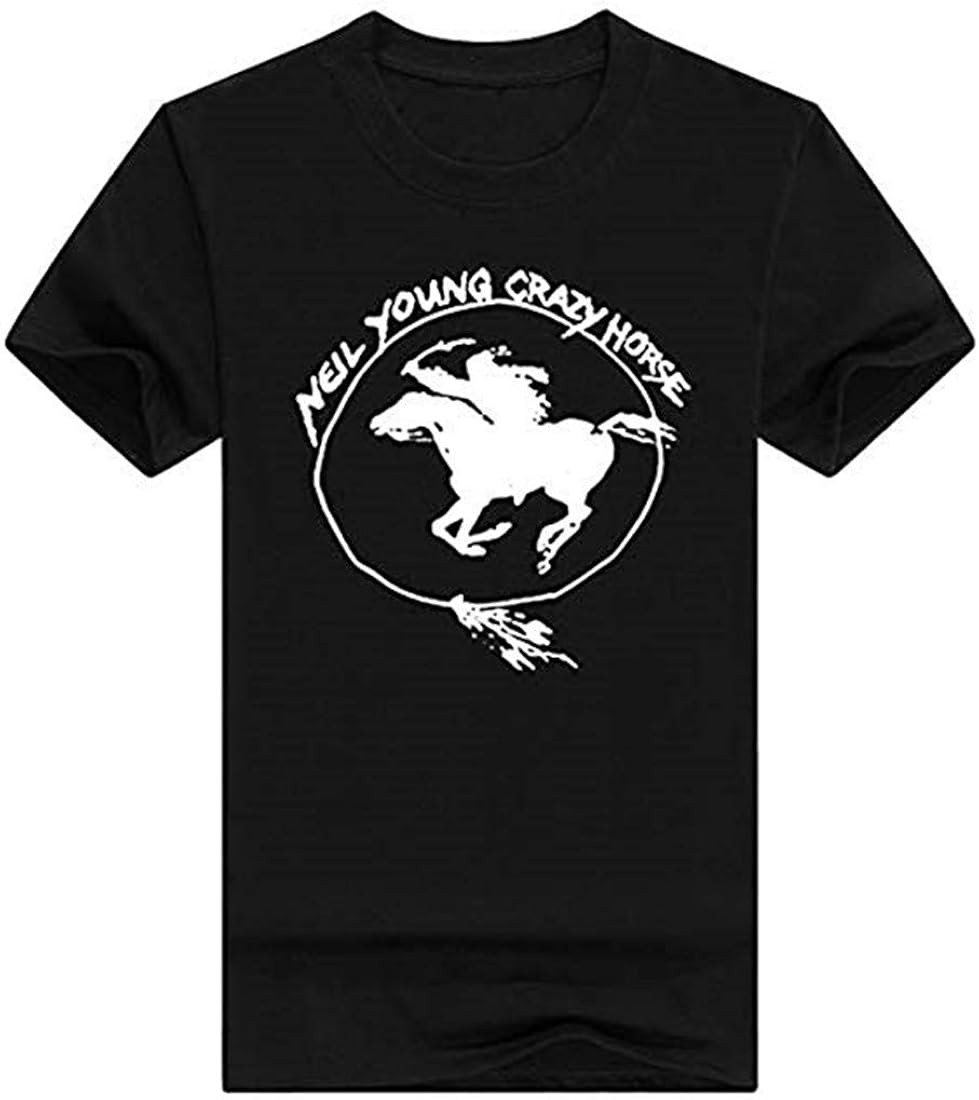 Neil Young Crazy Horse TShirt für Herren Amazon.de Bekleidung