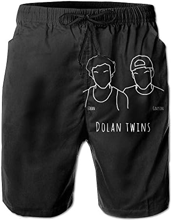 MJCoulombe Mans Dolan Twins Youth Breathable Boys Beach Shorts Surfing Pants Medium