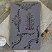 Prima Marketing 814809 Baroque No.4 Iron Orchid Designs Vintage Art Decor Mold, Grey
