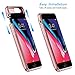 iPhone 8 Plus / 7 Plus / 6S Plus Battery Case, SUNWELL High Capacity Ultra Slim External Charger Case iPhone 8 Plus / 7 Plus / 6 Plus / 6S Plus,4200mAh Battery Pack Juice (Rose Gold-5.5