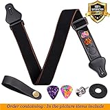 Guitar Strap Pure cotton-Adjustable Guitar Strap for Acoustic Classical and Electric Guitar Straps