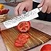 imarku Professional Kitchen Knife Set with Block Wooden, Knife Sharpener for Chef Knife Set, German Stainless Steel Kitchen Knives (7-inch Nakiri Knife)