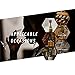 [2 Pack] Mulan Wine Lock Liquor Bottle Combination Lock with Reset Code Red Wine Whiskey Topper Lock for Locking Wine Stopper Keeps Wine Fresh Best for Wine Lover - Gift Set