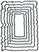 Penny Black Series Creative Dies 51-397 Antique Frame , White