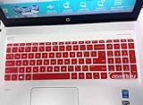 Keyboard Cover for HP Pavilion 17, HP OMEN 17 17t, ENVY m7-n m7-u 17t-n 17-s series, m7-n101dx m7-n011dx m7-n109dx m7-u009dx 17t-n100 17-s010nr 17-s030nr(Red)