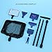 UEETEK Aquarium Fish Tank Clean Tool Set, 6 in 1 Adjustable Cleaner Kit for Fish Tank Six Cleaning Aquascapethumb 4