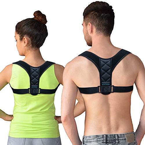 Back Shoulder Posture Brace for Men & Women, Hunchback Posture Corrector Band Vest Fixer Helper for Teens, Clavicle Brace Shoulder Harness Upper Back Support Brace