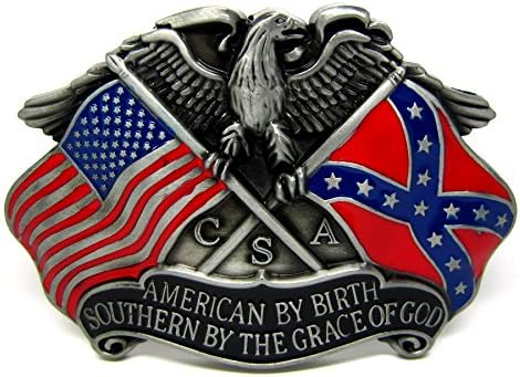 TAKELA American by Birth Southern by The Grace of God Belt Buckle